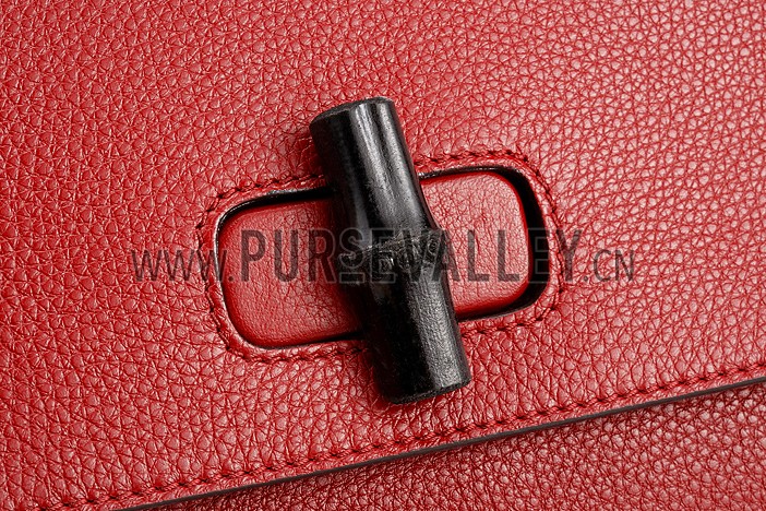 Gucci Bamboo Daily Bag Red