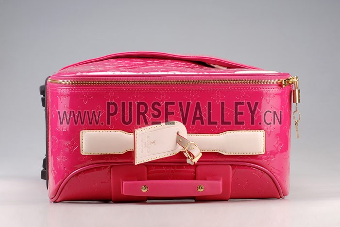 Louis Vuitton Pink Vernis Pegase 55