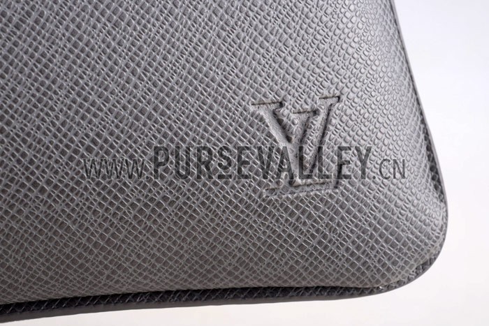 Louis Vuitton Sasha Taiga Leather Glacier