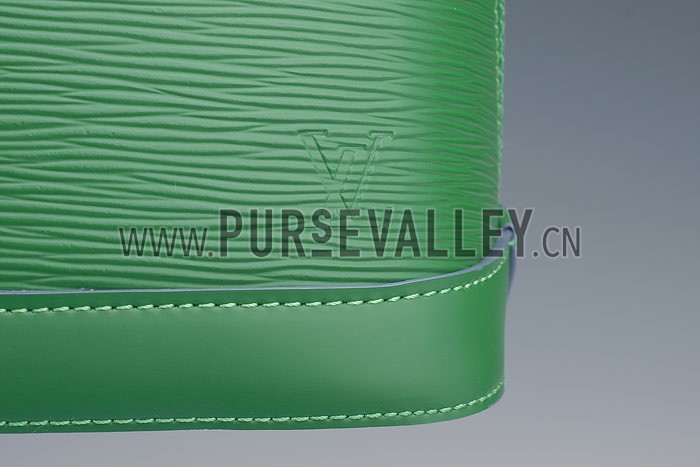 Louis Vuitton Alma PM Epi Leather Green