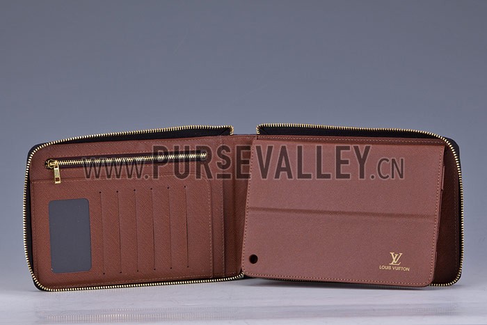 Louis Vuitton Damier Graphite Mini iPad Clutch with Hand Strap