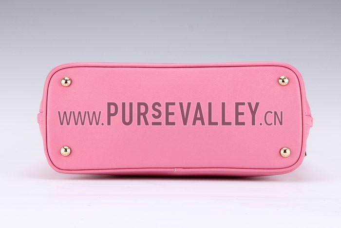 Prada Saffiano Medium Promenade Tote Pink