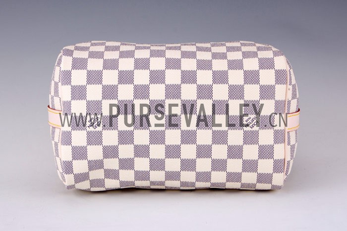 Louis Vuitton Damier Azur Speedy 25 with Shoulder Strap