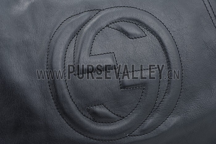 Gucci Soho Medium Shoulder Bag Dark Black