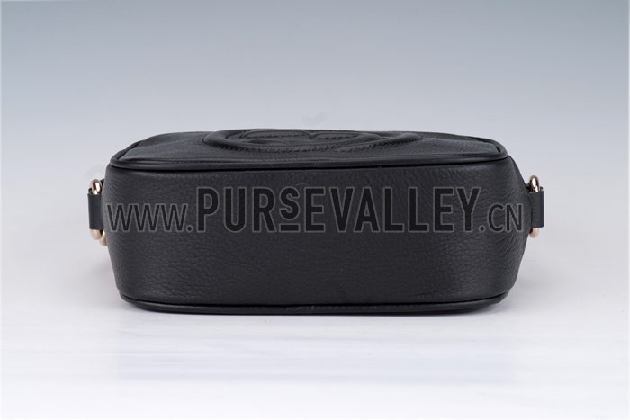 Gucci Soho Disco Shoulder Strap Bag Black