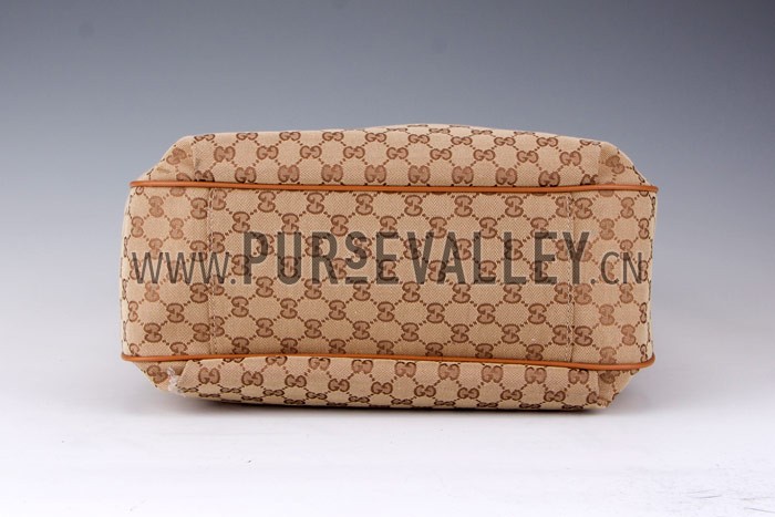 Gucci Emily Cognac Leather Hobo