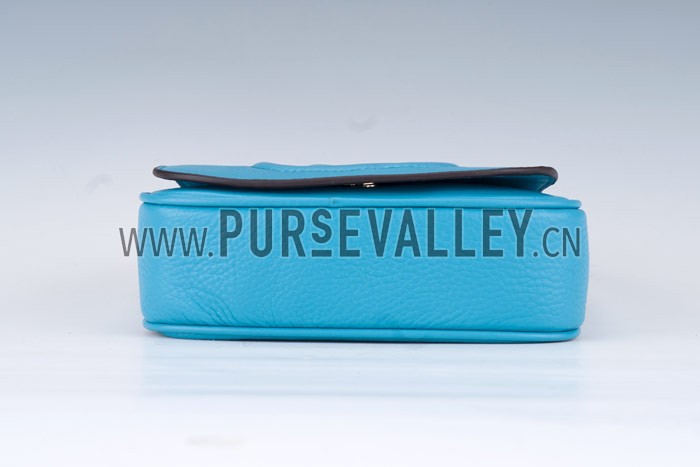 Gucci Soho Mini Shoulder Strap Bag Light Blue