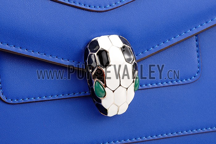 Bvlgari Serpenti Forever Bag Blue