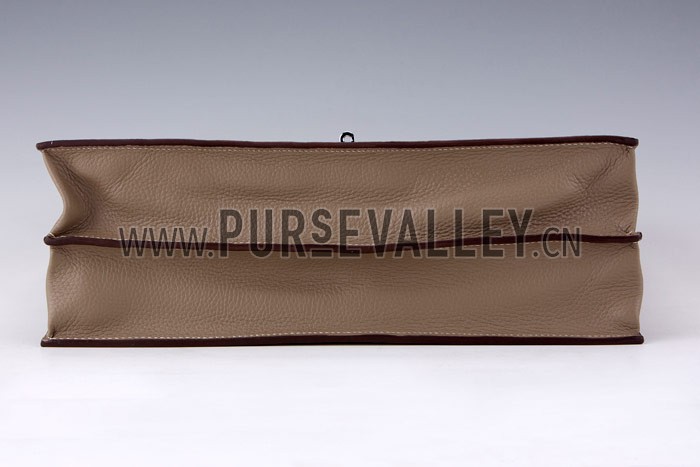 Hermes Kelly Briefcase Grey