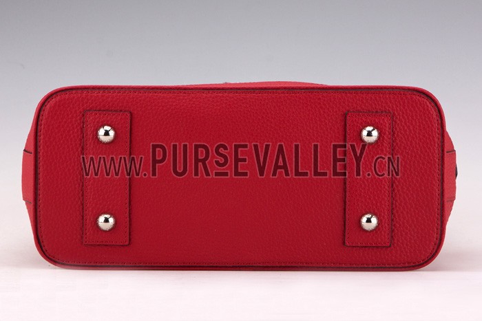 Louis Vuitton Alma in Taurillon Leather Red MM