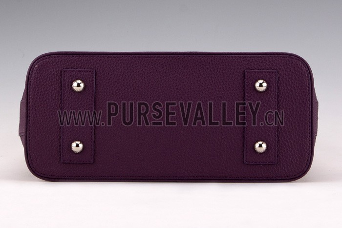 Louis Vuitton Alma in Taurillon Leather Purple MM