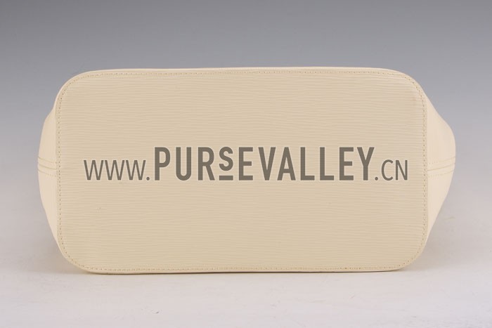 Louis Vuitton Neverfull MM Epi Leather Beige