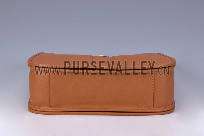 YSL Cabas Shoulder Bag Tan