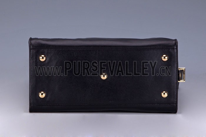 YSL Cabas Medium Doctors Bag Black