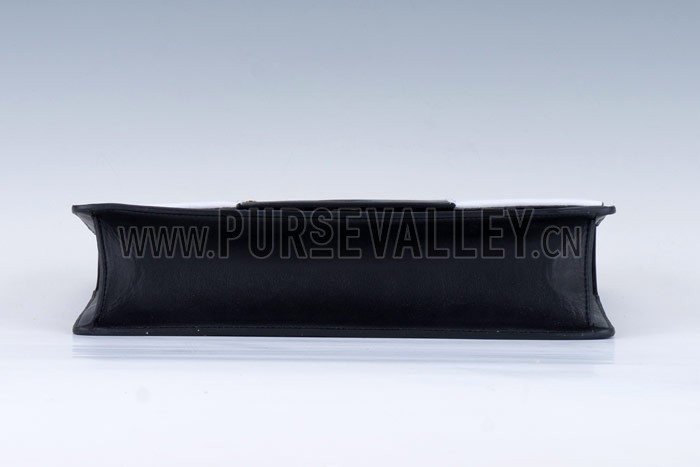 YSL Betty Medium Chain Shoulder Bag Black-White