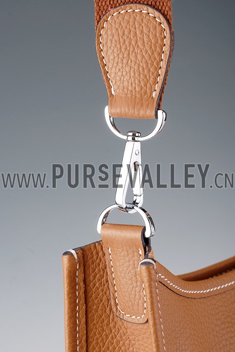 Hermes Tan Evelyne Shoulder Bag