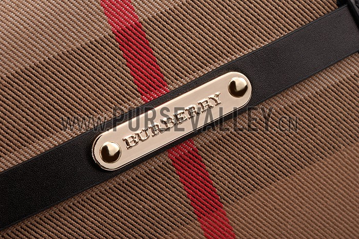 Burberry Small Orchard House Check Brown Ochre 607778