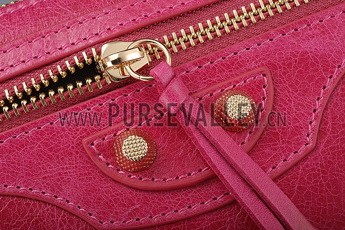Balenciaga Clutch Rubisse With Gold Hardware 607840