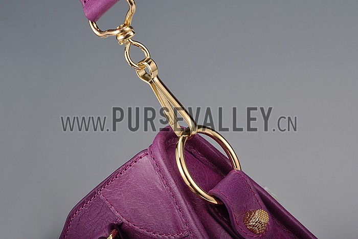 Balenciaga Mini City Bag Magenta 607846