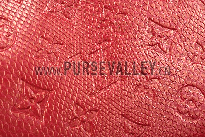 Louis Vuitton Montaigne Empreinte BB Red 607870
