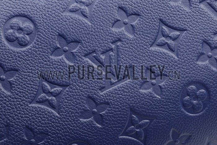 Louis Vuitton Montaigne Empreinte BB Dark Blue 607867
