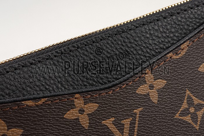 Louis Vuitton Pochette Pallas Monogram Black 607544