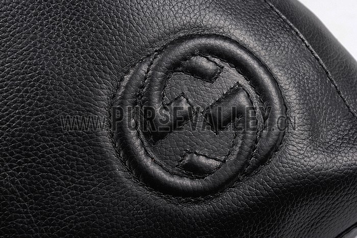 Gucci Leather Backpack Black 607930