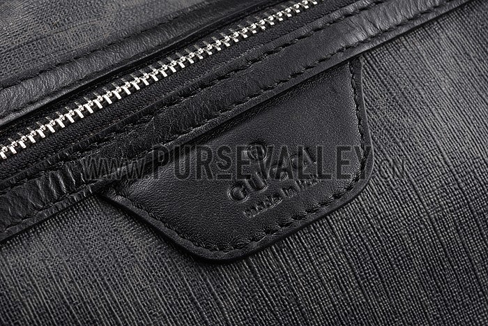 Gucci GG Canvas Backpack Black/Grey 607932