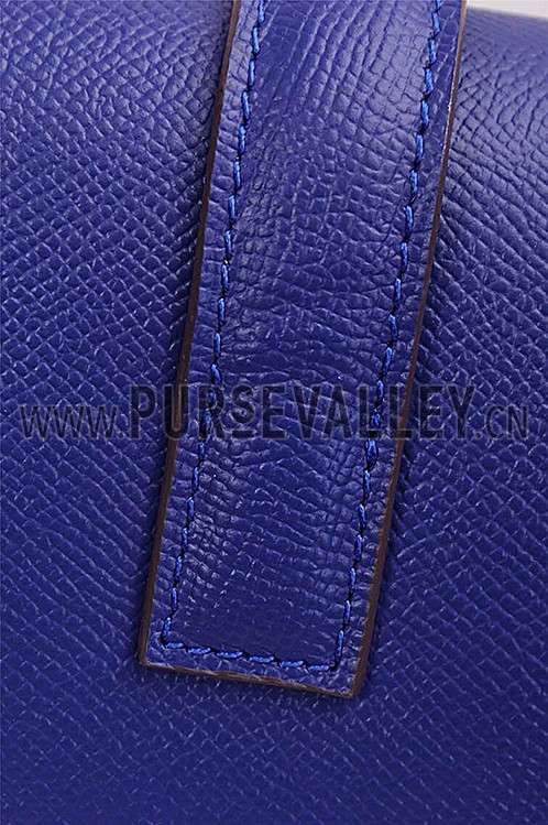 Hermes Jige Elan 29 Blue Electric Clutch 608009