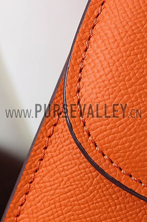 Hermes Constance Orange With Gold Hardware 608111