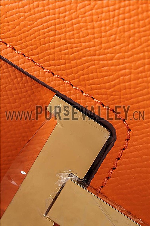 Hermes Constance Elan Orange 608124