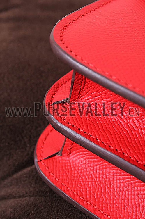 Hermes Constance Elan Red Vermillion 608127