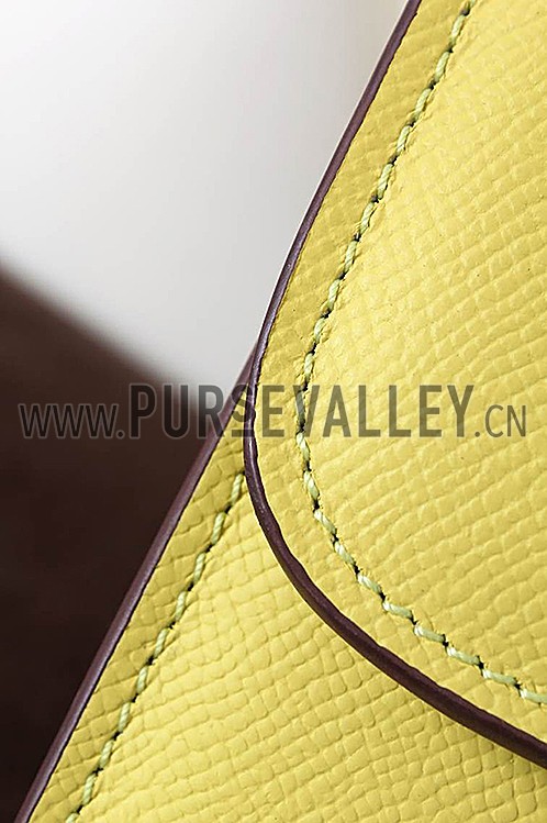 Hermes Constance Elan Yellow 608131