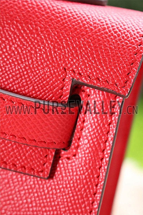Hermes Kelly 28 Red 608160