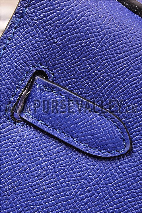 Hermes Kelly 32 Blue Electric 608179