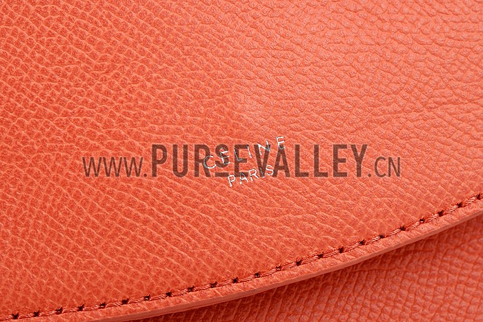 Celine Trotteur Bag Orange 608234