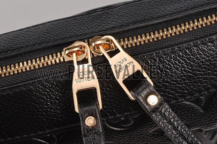 Louis Vuitton Monogram Empreinte Bastille Black 608245