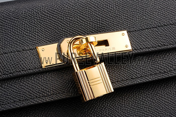 Hermes Kelly 28 Black 608142