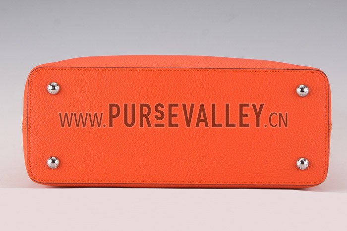 Louis Vuitton Capucines Orange