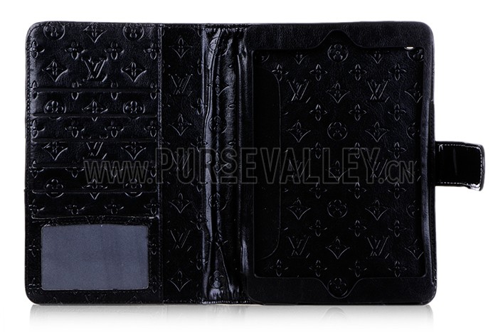 Louis Vuitton Vernis Mini iPad Wallet Case Black
