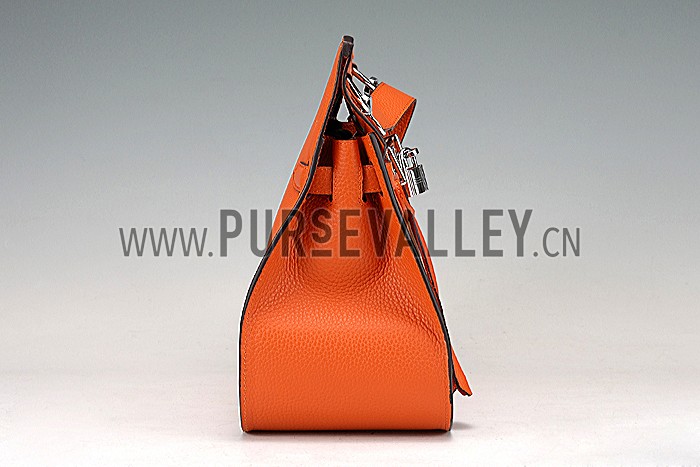 Hermes Jypsiere 31 Orange Bag 607475