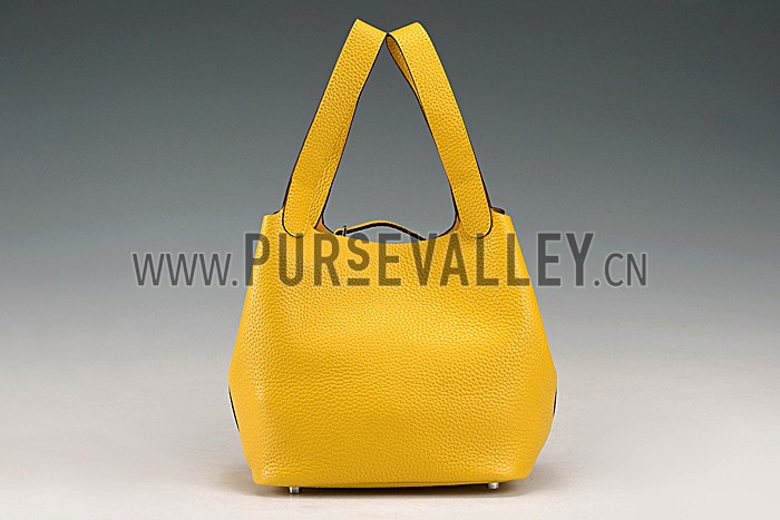 Hermes Picotin MM Yellow 607504