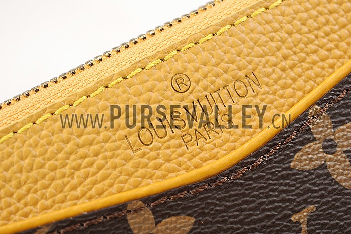Louis Vuitton Pochette Pallas Monogram Yellow 607546