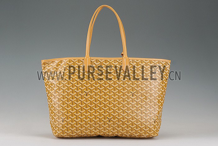 Goyard St Louis Tote Yellow 607692