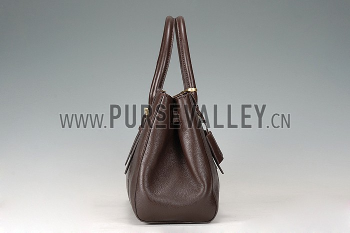 Mulberry Bayswater Double Zip Tote Chocolate 607706