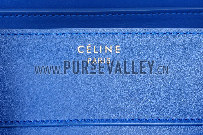 Celine Mini Luggage Blue