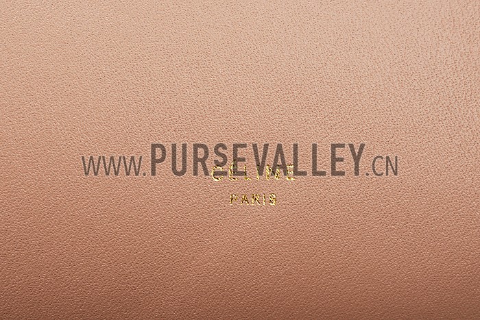 Celine Belt Bag Beige With Pink Trim