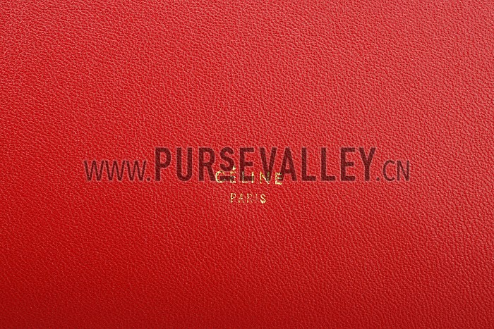 Celine Tie Bag Red