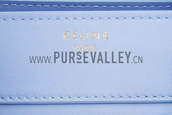 Celine Micro Luggage Light Blue
