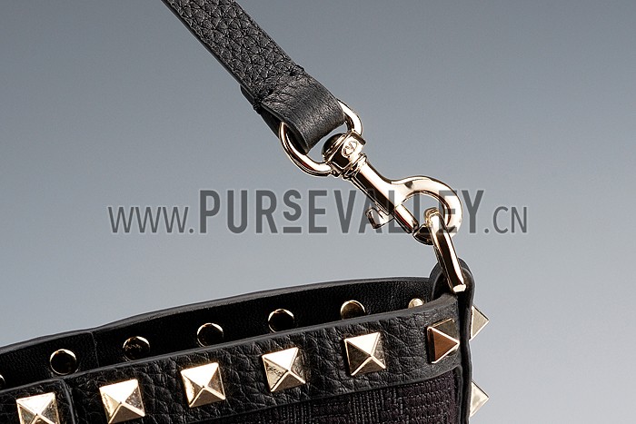 Valentino RockStud Cross Body Black Bag